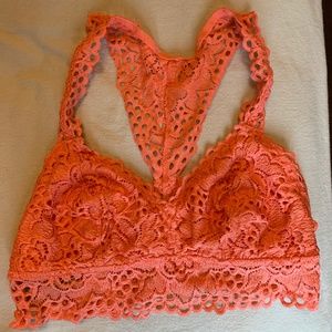Aerie Peach Bralette